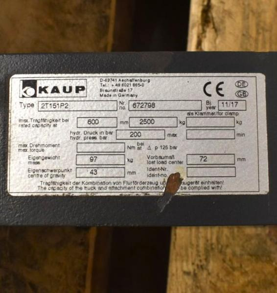 KAUP 2T151P2 - Thân xe và ngoại thất cho Thiết bị xử lý vật liệu: hình 4 KAUP 2T151P2 - Thân xe và ngoại thất cho Thiết bị xử lý vật liệu: hình 4
