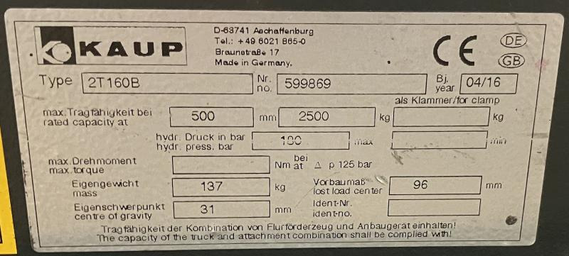 KAUP 2T160B - Chĩa: hình 4 KAUP 2T160B - Chĩa: hình 4
