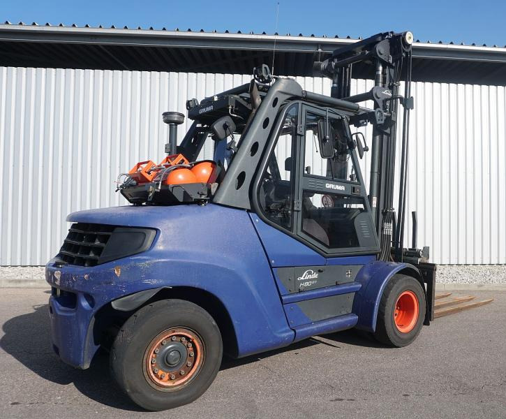 Linde H 80 T/900 EVO 396-03 - Xe nâng gas: hình 2 Linde H 80 T/900 EVO 396-03 - Xe nâng gas: hình 2