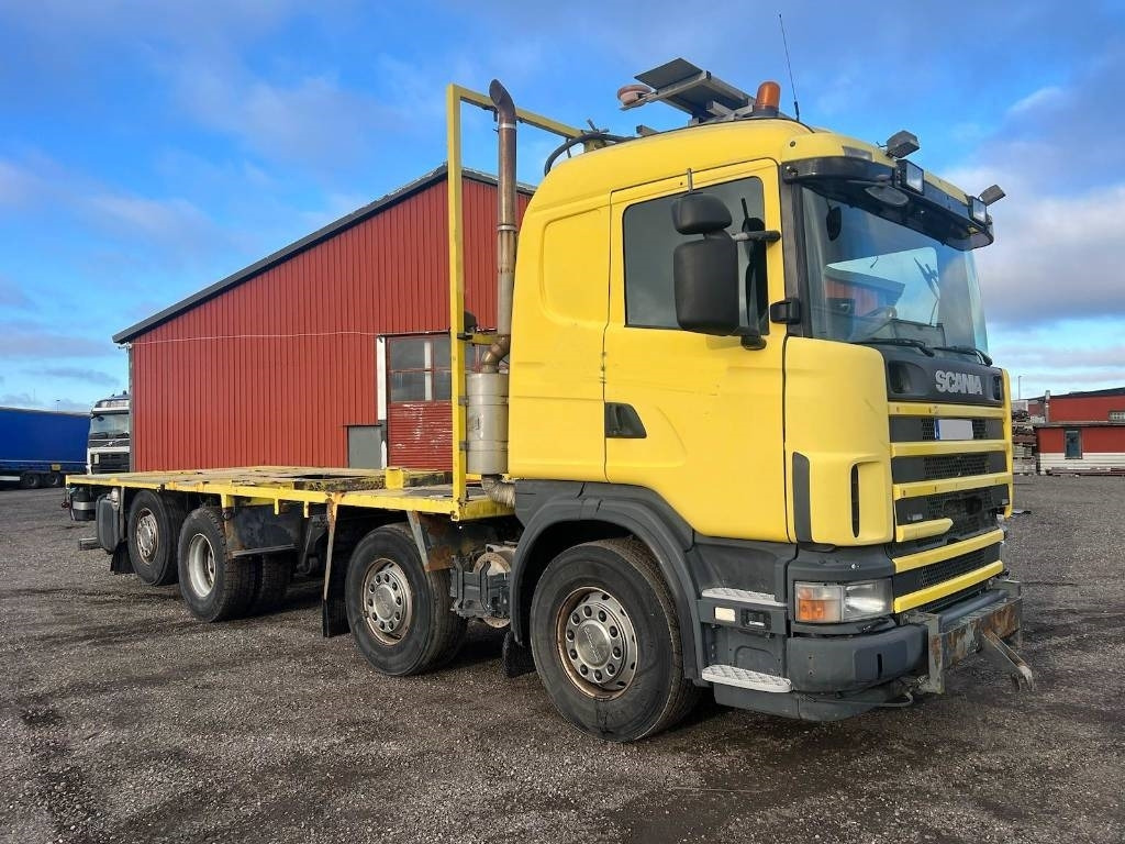 Scania R124 GB 8X2*6 NB420 serie 4936 - Xe tải thùng lửng/ Phẳng: hình 3 Scania R124 GB 8X2*6 NB420 serie 4936 - Xe tải thùng lửng/ Phẳng: hình 3