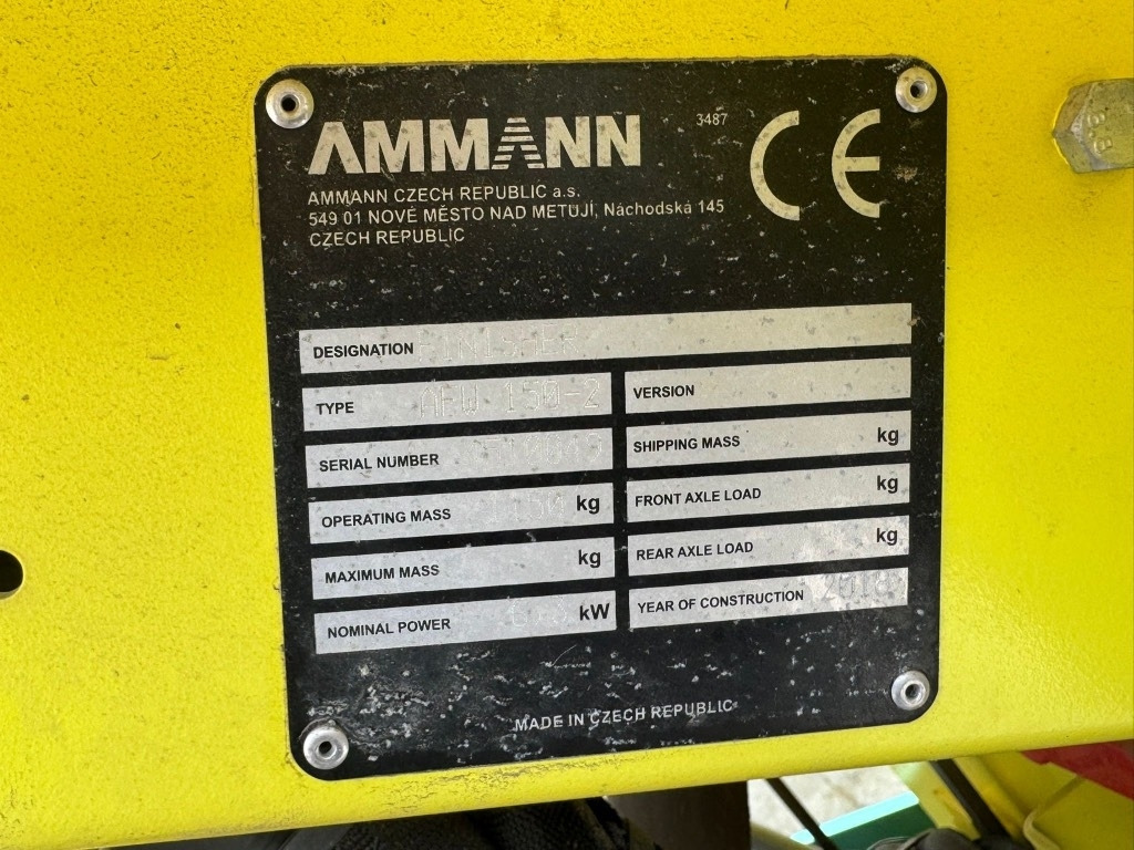 Máy lát nhựa đường Ammann AFW 150-2: hình 19