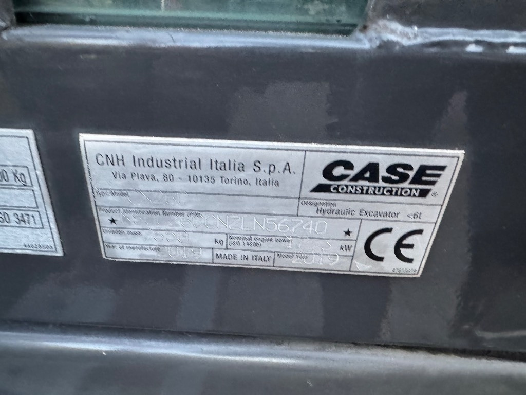 Case CX 26 C - Máy xúc mini: hình 5 Case CX 26 C - Máy xúc mini: hình 5