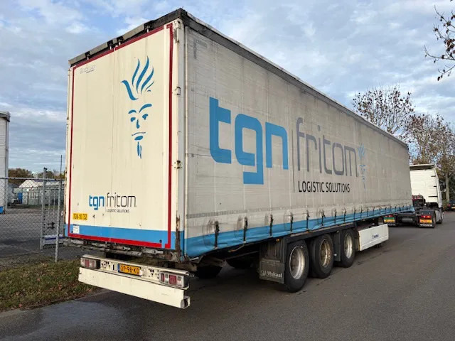 Krone SD 3 axle drum brake schuifzeil schuifdak - Sơ mi rơ moóc mui bạt: hình 4 Krone SD 3 axle drum brake schuifzeil schuifdak - Sơ mi rơ moóc mui bạt: hình 4