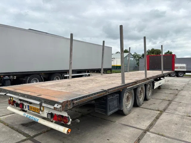 Krone SD Flatbed met rongen 41 ton standard chassis - Sơ mi rơ moóc thùng lửng/ Phẳng: hình 5 Krone SD Flatbed met rongen 41 ton standard chassis - Sơ mi rơ moóc thùng lửng/ Phẳng: hình 5