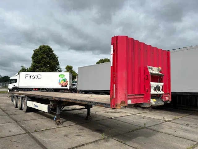 Krone SD Flatbed met rongen 41 ton standard chassis - Sơ mi rơ moóc thùng lửng/ Phẳng: hình 3 Krone SD Flatbed met rongen 41 ton standard chassis - Sơ mi rơ moóc thùng lửng/ Phẳng: hình 3