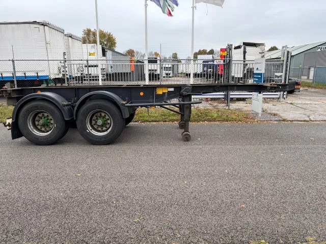 Xe chở container/ Sơ mi rơ moóc hoán đổi thân Van Hool 20 ft containerchassis BPW Drum MOT 12-01-2026: hình 6