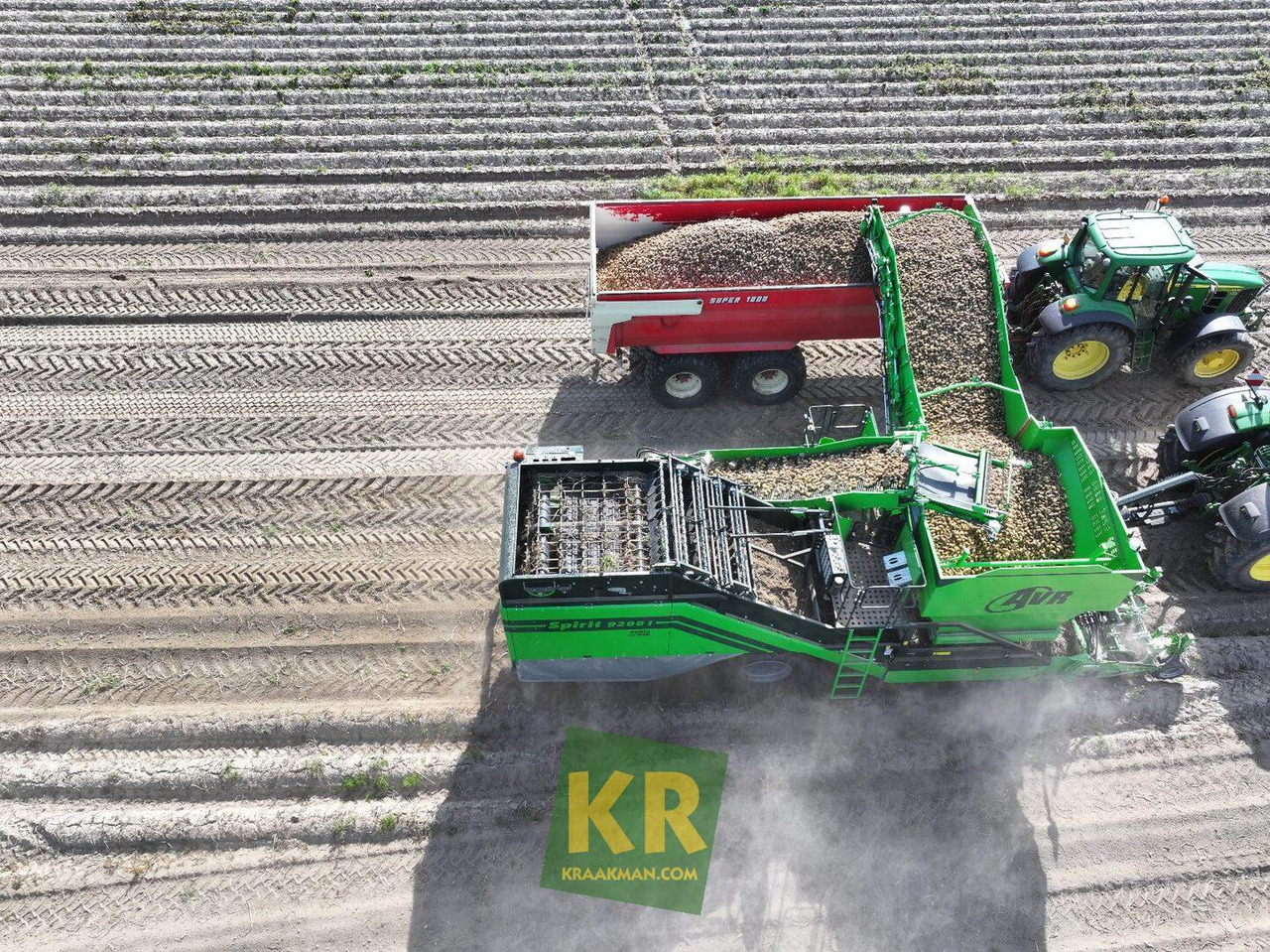 AVR Spirit 9200 aardappelrooier - Máy thu hoạch khoai tây: hình 5 AVR Spirit 9200 aardappelrooier - Máy thu hoạch khoai tây: hình 5