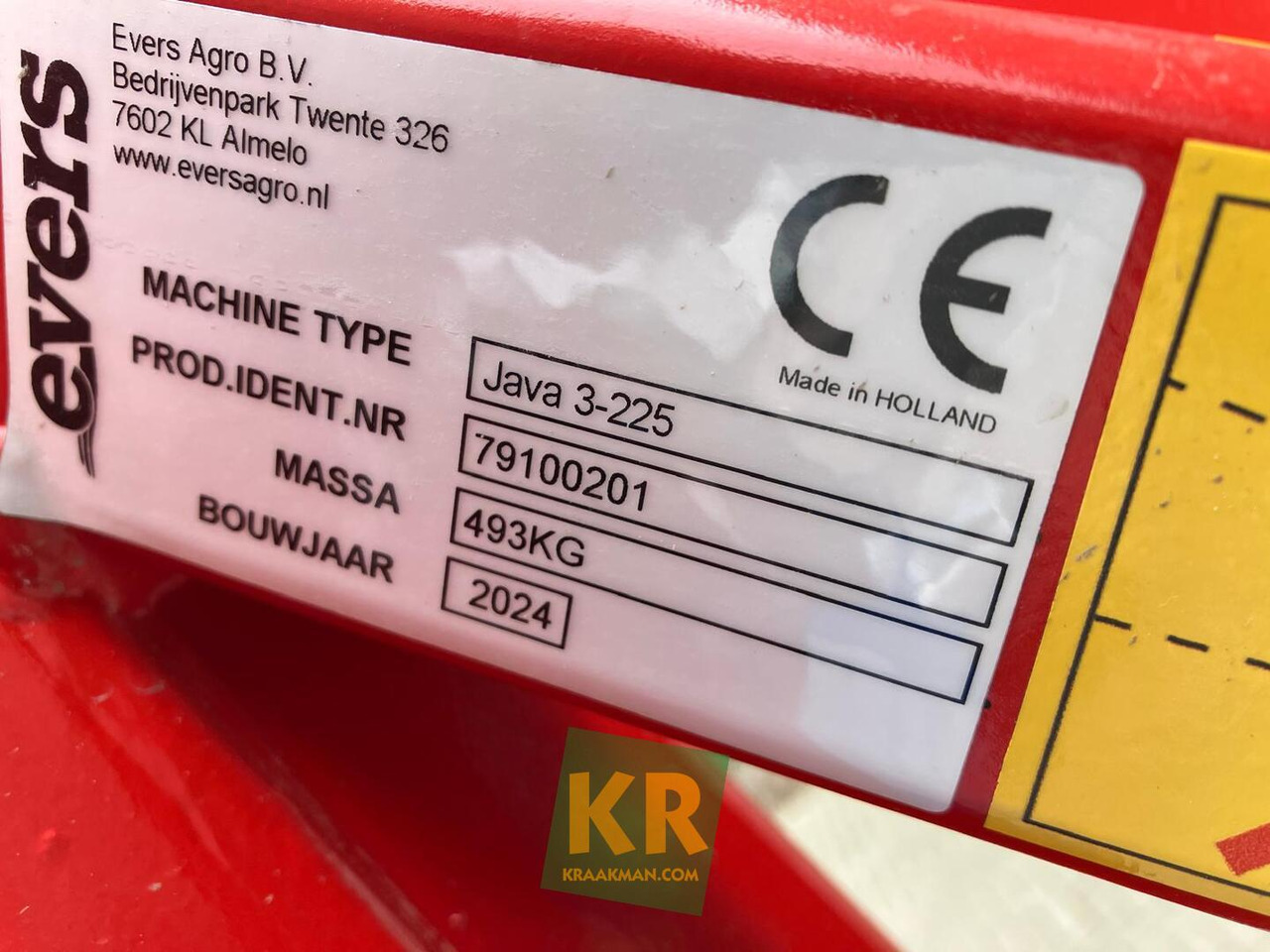 Evers Overig - Máy cày sâu: hình 1 Evers Overig - Máy cày sâu: hình 1