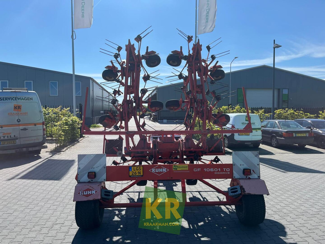 GF 10601 Kuhn - Dàn trải/ Cào: hình 2 GF 10601 Kuhn - Dàn trải/ Cào: hình 2