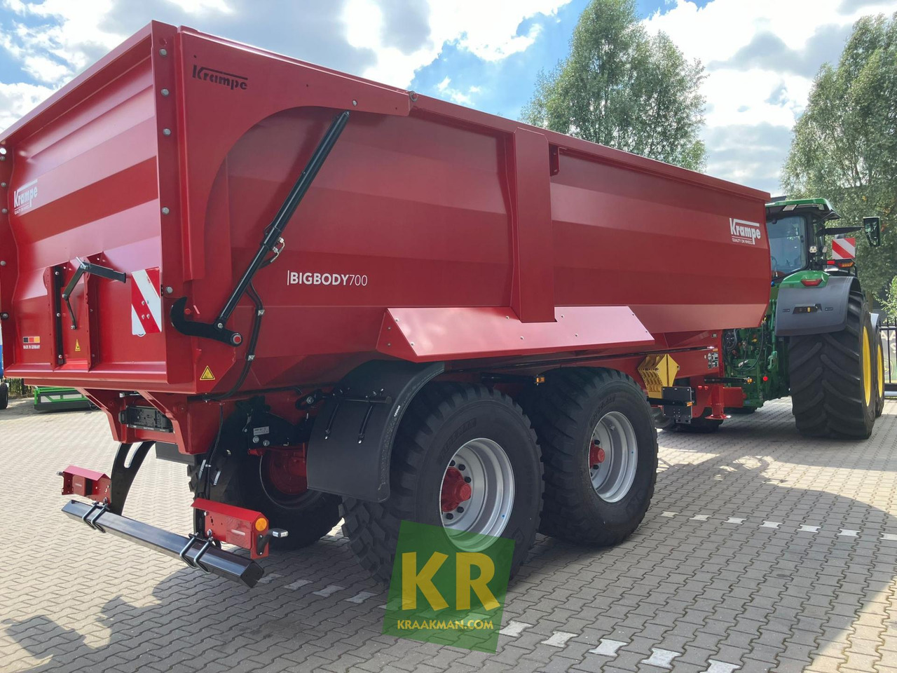 Krampe BIG BODY 700 - Toa kéo nhỏng/ Xe đổ: hình 4 Krampe BIG BODY 700 - Toa kéo nhỏng/ Xe đổ: hình 4