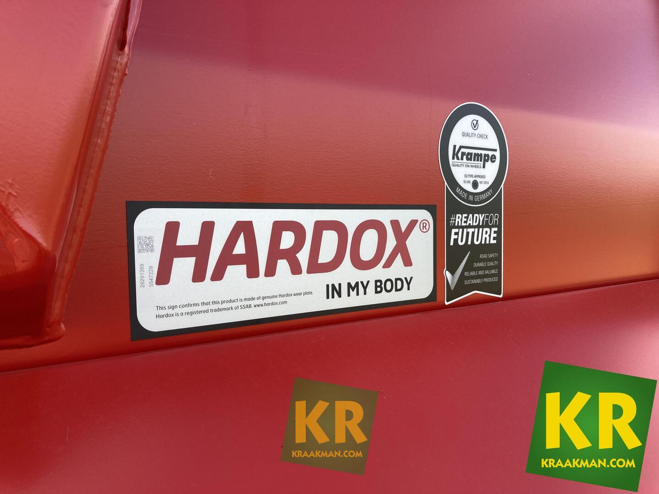 Krampe HD550 - Toa kéo nhỏng/ Xe đổ: hình 5 Krampe HD550 - Toa kéo nhỏng/ Xe đổ: hình 5