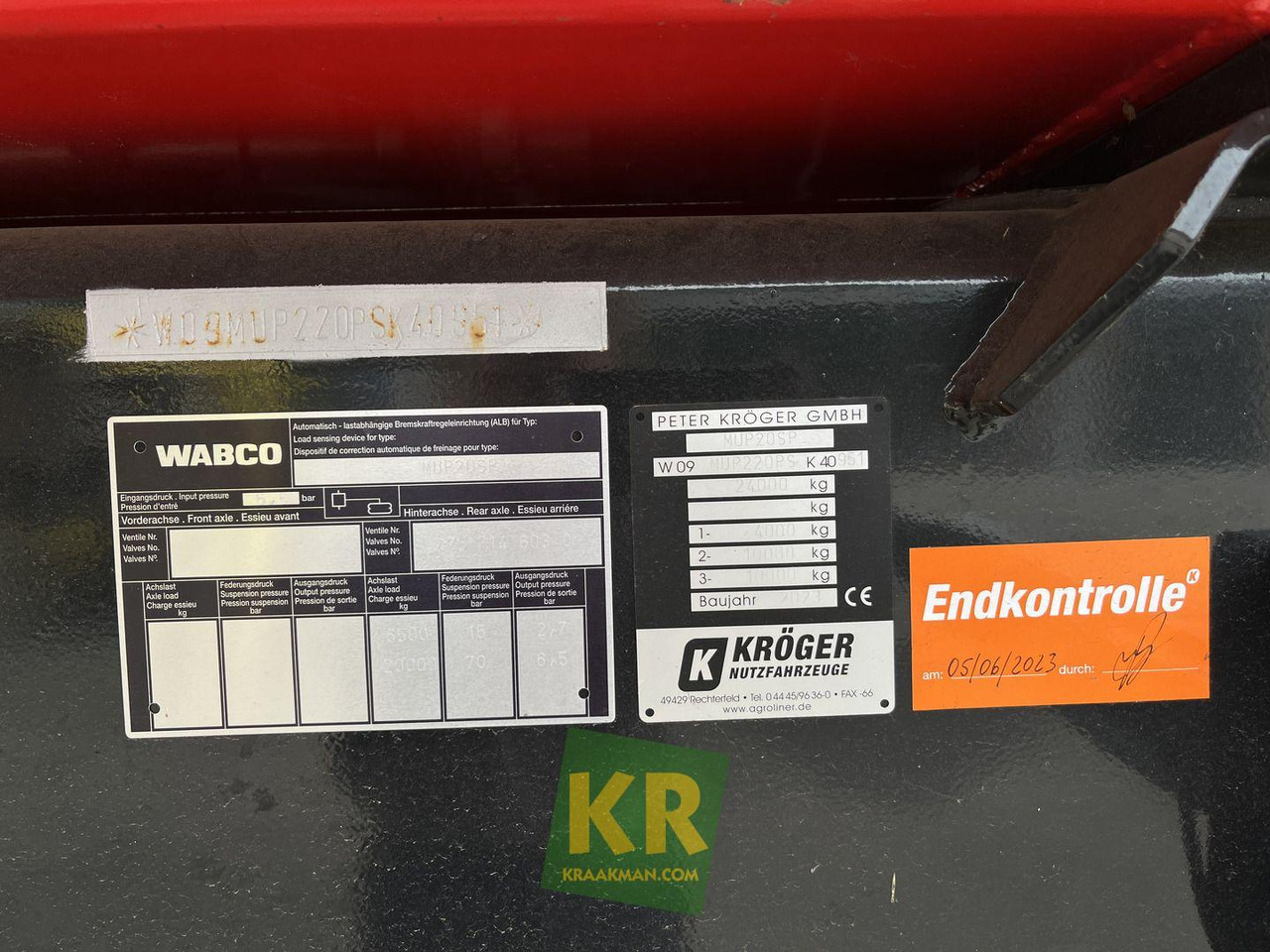 Kröger Overig - Toa kéo nhỏng/ Xe đổ: hình 3 Kröger Overig - Toa kéo nhỏng/ Xe đổ: hình 3