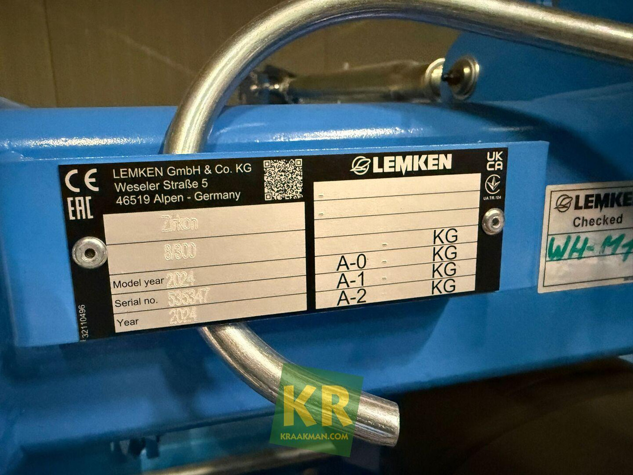 Lemken Zirkon 8 - Bừa: hình 5 Lemken Zirkon 8 - Bừa: hình 5
