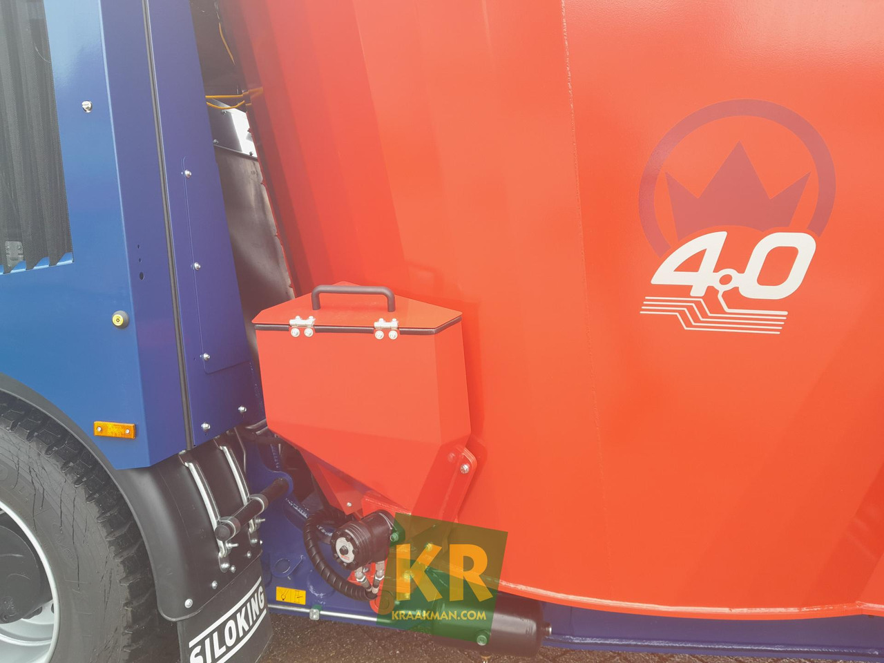 Xe trộn thức ăn gia súc mới Selfline Siloking: hình 13