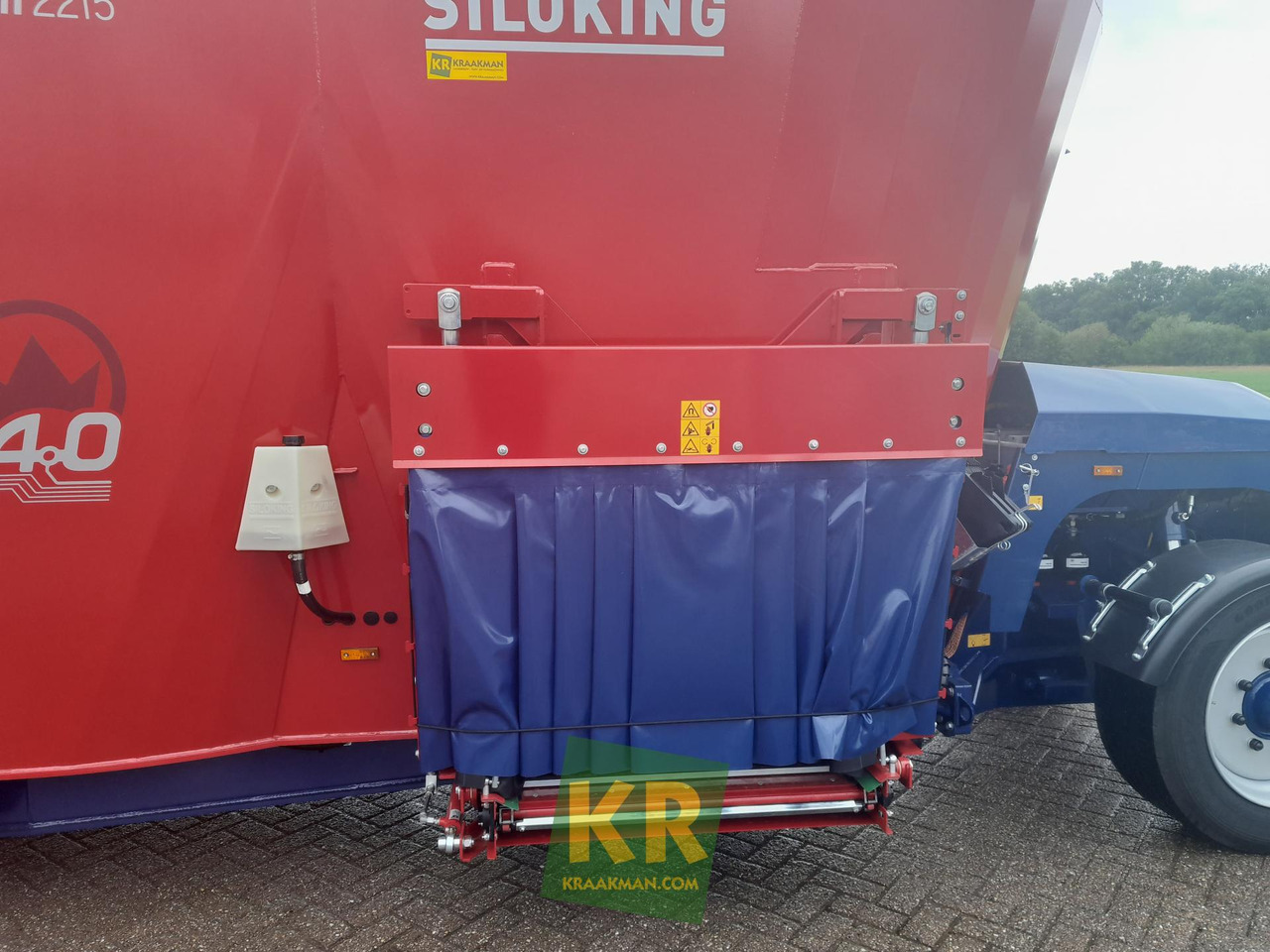 Xe trộn thức ăn gia súc mới Selfline Siloking: hình 11