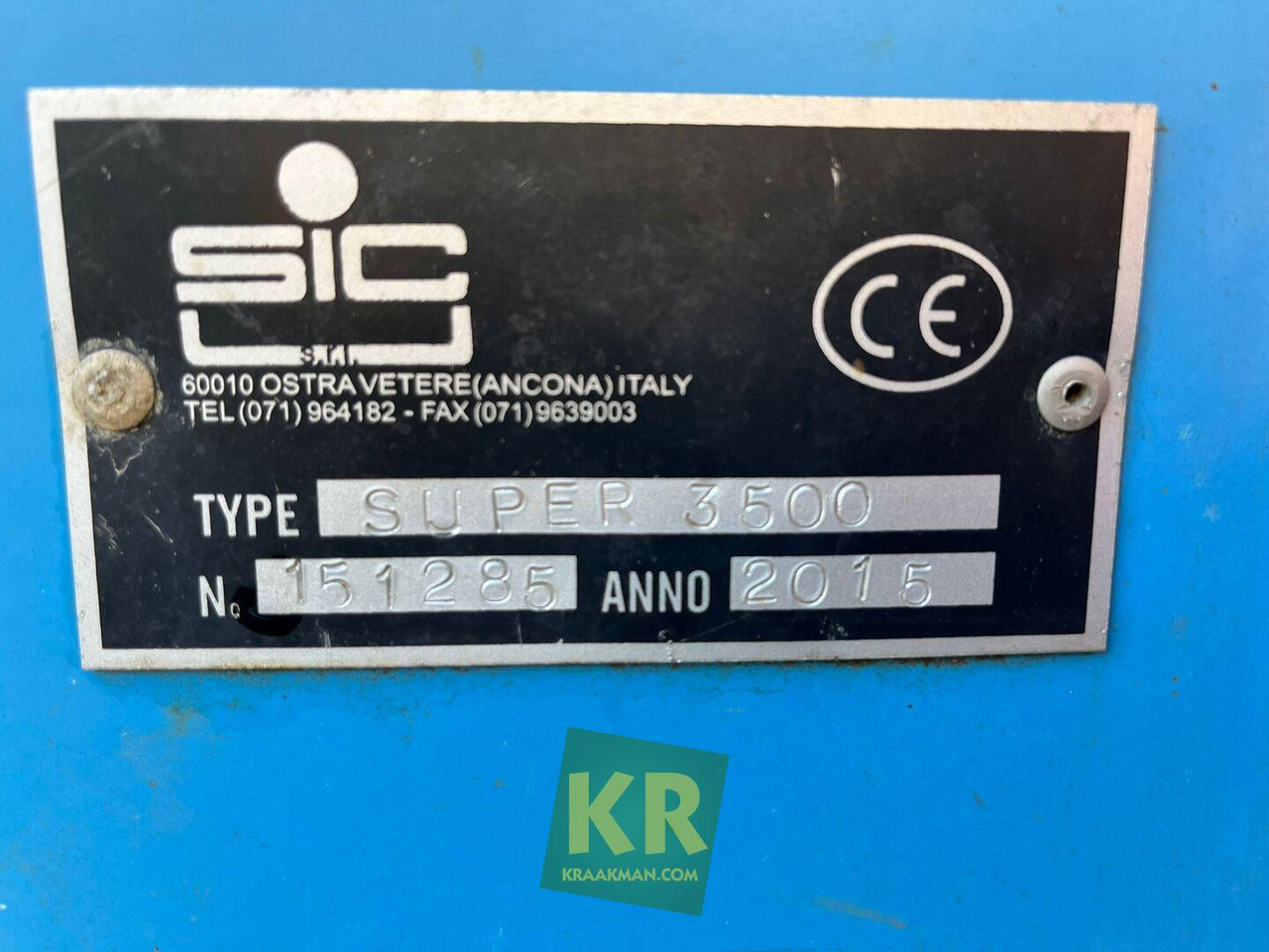 Sicma Overig - Bừa: hình 1 Sicma Overig - Bừa: hình 1