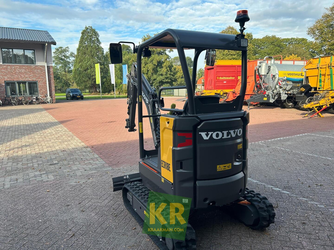 Volvo ECR 18E - Máy xúc mini: hình 3 Volvo ECR 18E - Máy xúc mini: hình 3