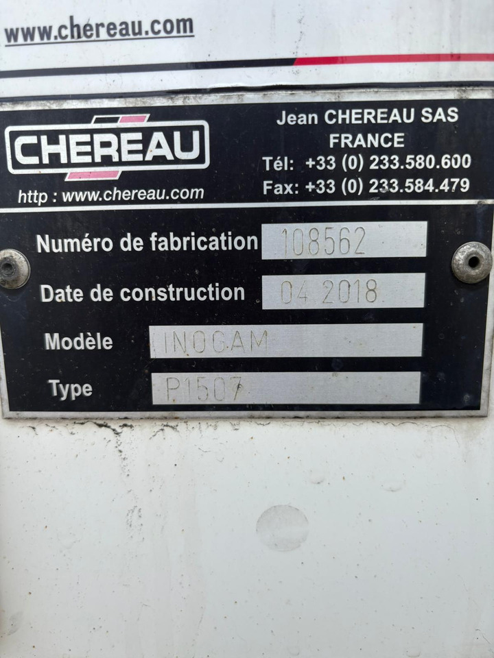 Chereau 2018 SLXi 300 – 67565XK - Sơ mi rơ moóc đông lạnh: hình 3 Chereau 2018 SLXi 300 – 67565XK - Sơ mi rơ moóc đông lạnh: hình 3