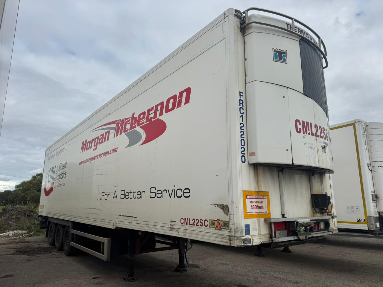 Gray and Adams 2014 SLXe 300 – CML22SC - Sơ mi rơ moóc đông lạnh: hình 2 Gray and Adams 2014 SLXe 300 – CML22SC - Sơ mi rơ moóc đông lạnh: hình 2