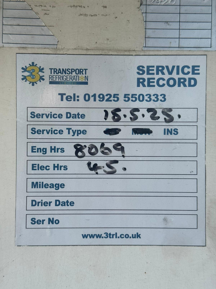 Gray and Adams 2016 Vector 1350 – MJG039 - Sơ mi rơ moóc đông lạnh: hình 5 Gray and Adams 2016 Vector 1350 – MJG039 - Sơ mi rơ moóc đông lạnh: hình 5
