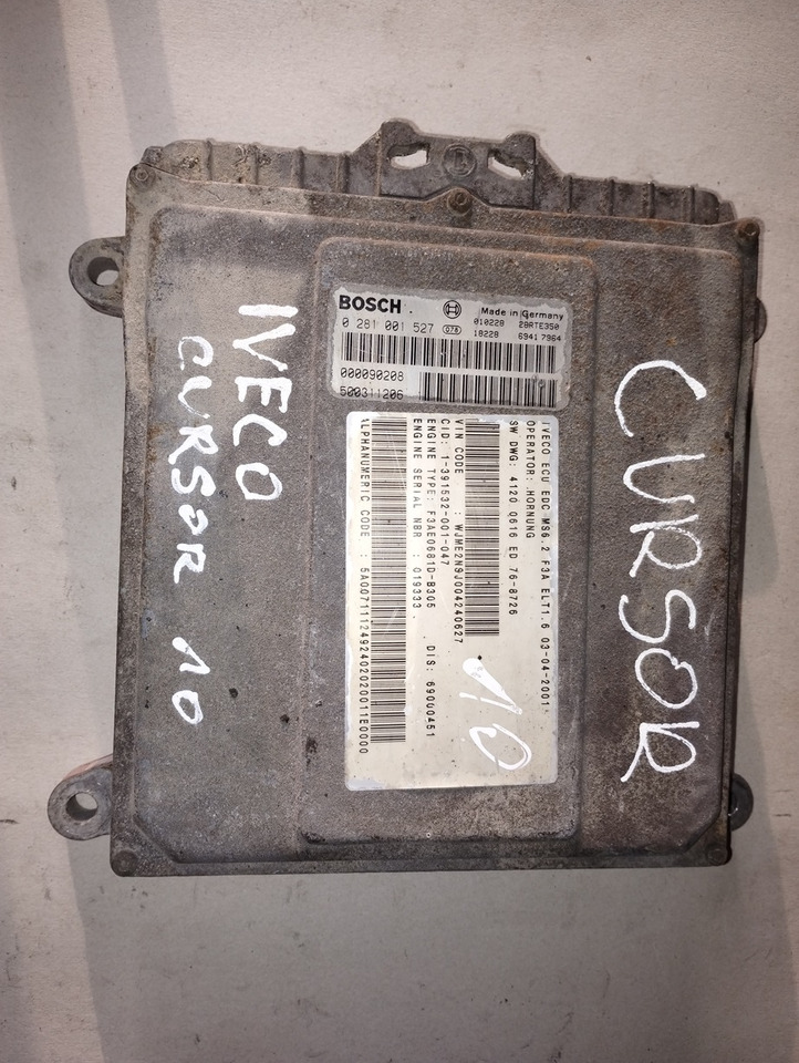 STEROWNIK SILNIKA IVECO CURSOR 10 0281001527 F3AE0681 D - ECU: hình 1 STEROWNIK SILNIKA IVECO CURSOR 10 0281001527 F3AE0681 D - ECU: hình 1