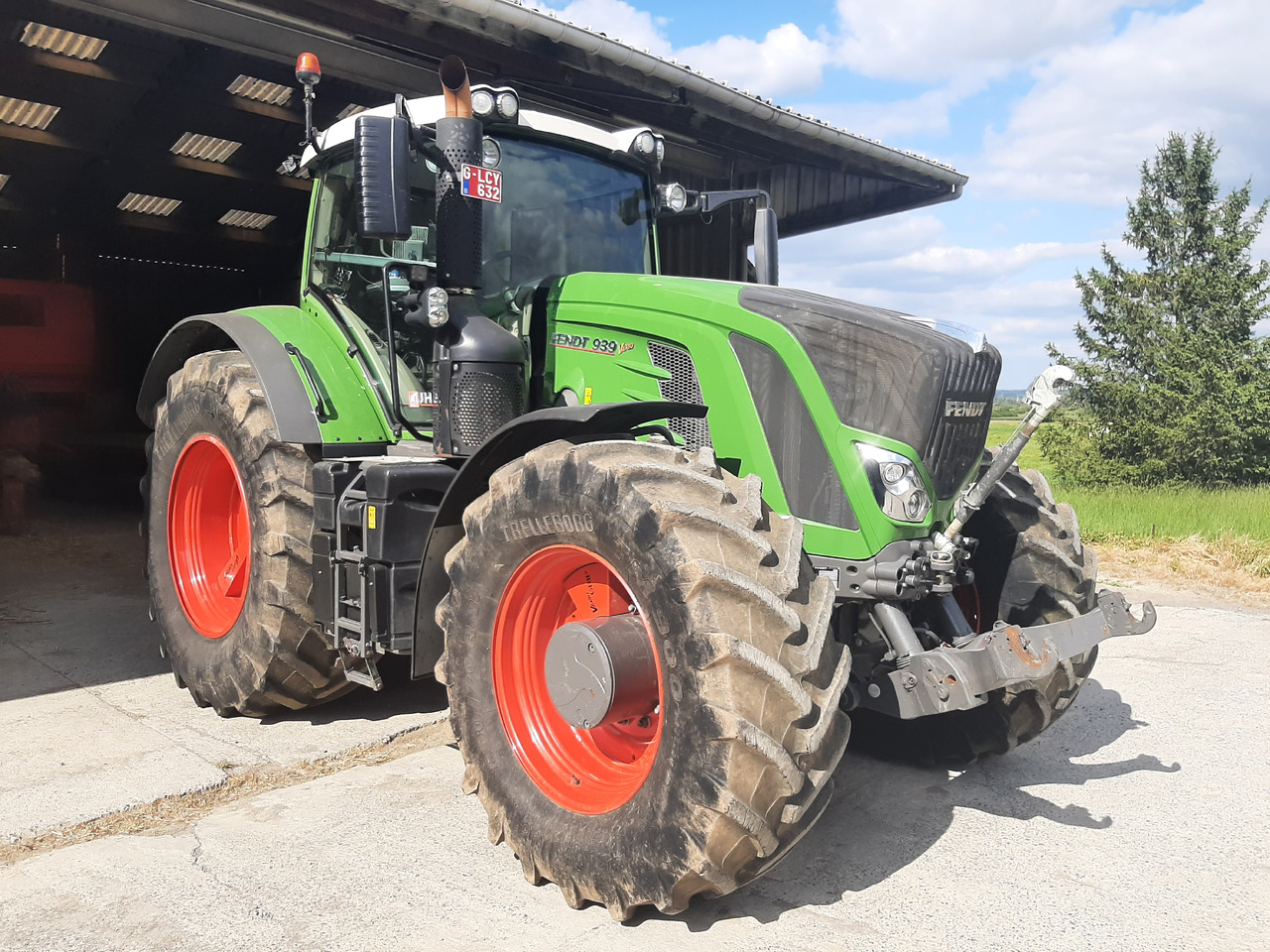 FENDT 939 - Máy cày: hình 2 FENDT 939 - Máy cày: hình 2