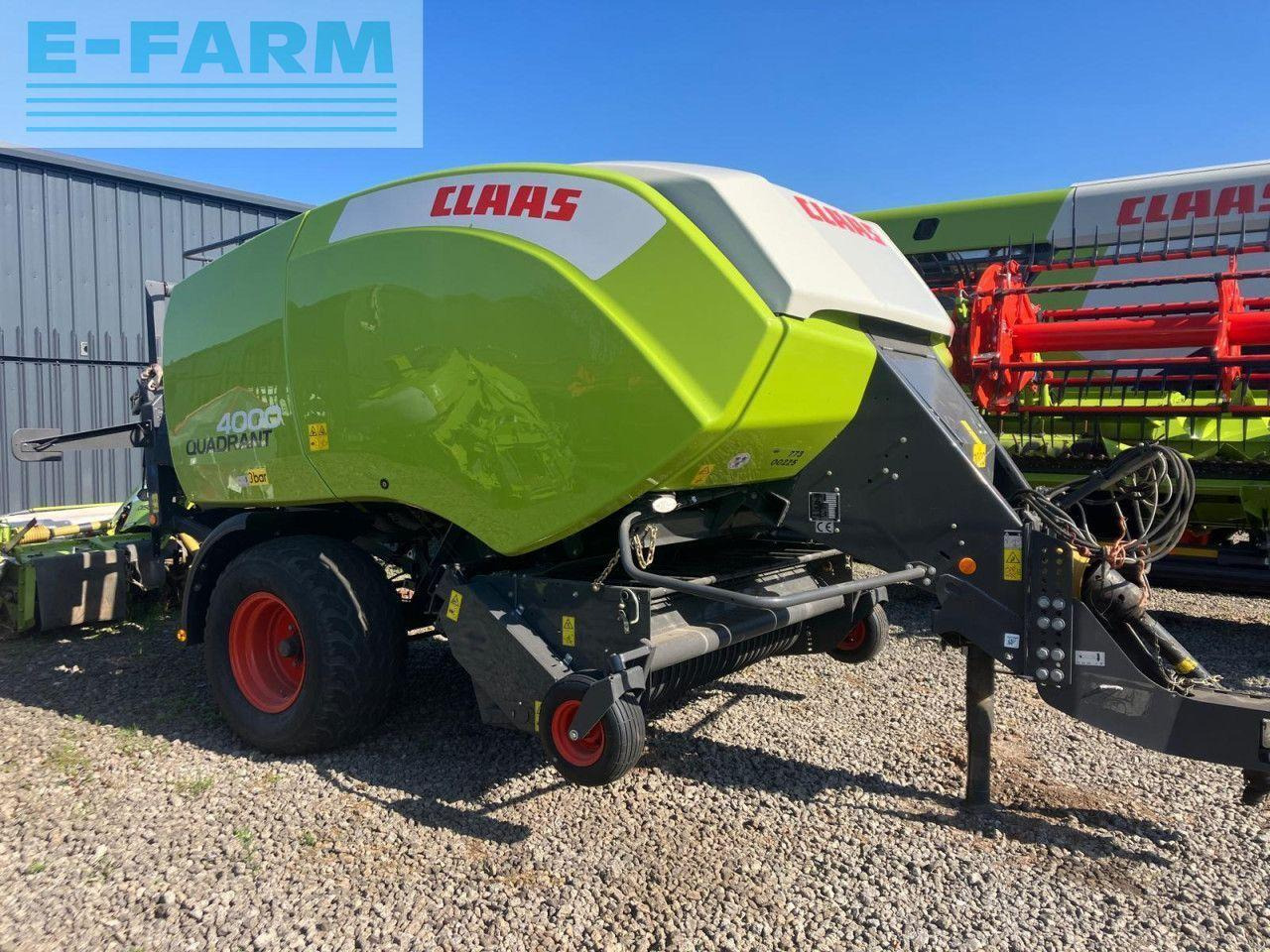 CLAAS QUADRANT 4000 - Máy đóng kiện vuông: hình 1 CLAAS QUADRANT 4000 - Máy đóng kiện vuông: hình 1