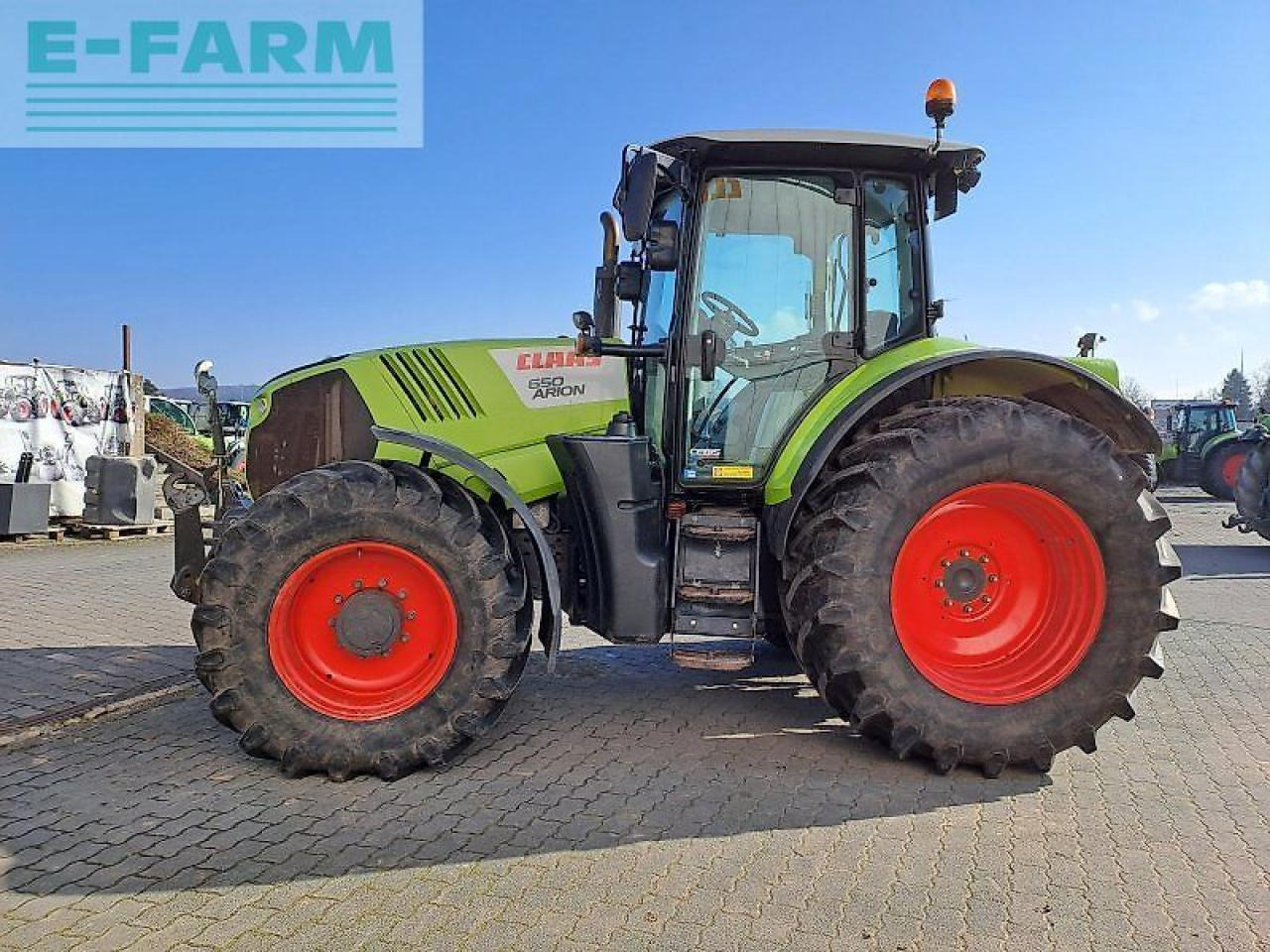 CLAAS arion 650 t4i - Máy cày: hình 1 CLAAS arion 650 t4i - Máy cày: hình 1
