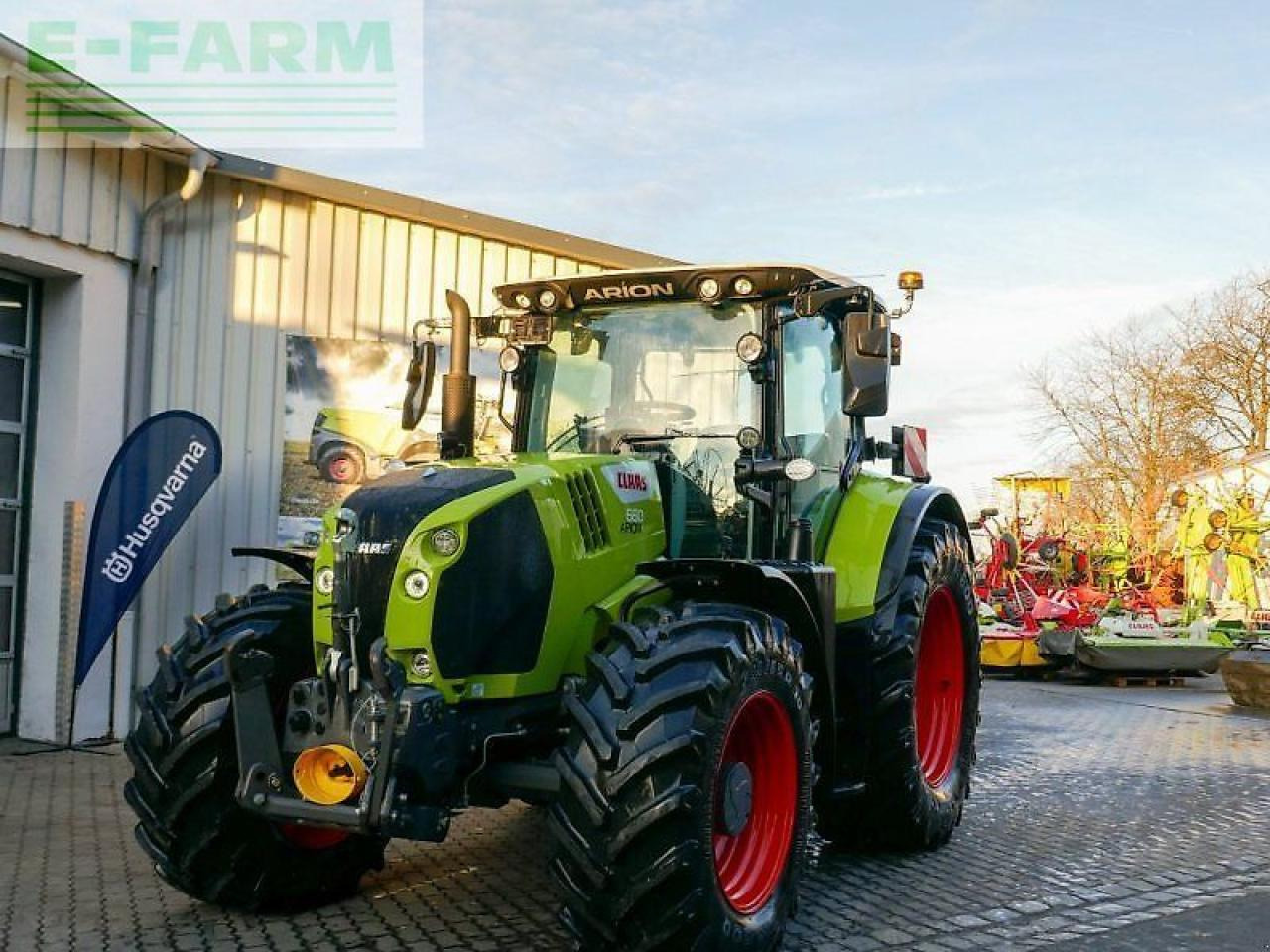 CLAAS arion 660 cmatic cebis CMATIC CEBIS - Máy cày: hình 1 CLAAS arion 660 cmatic cebis CMATIC CEBIS - Máy cày: hình 1