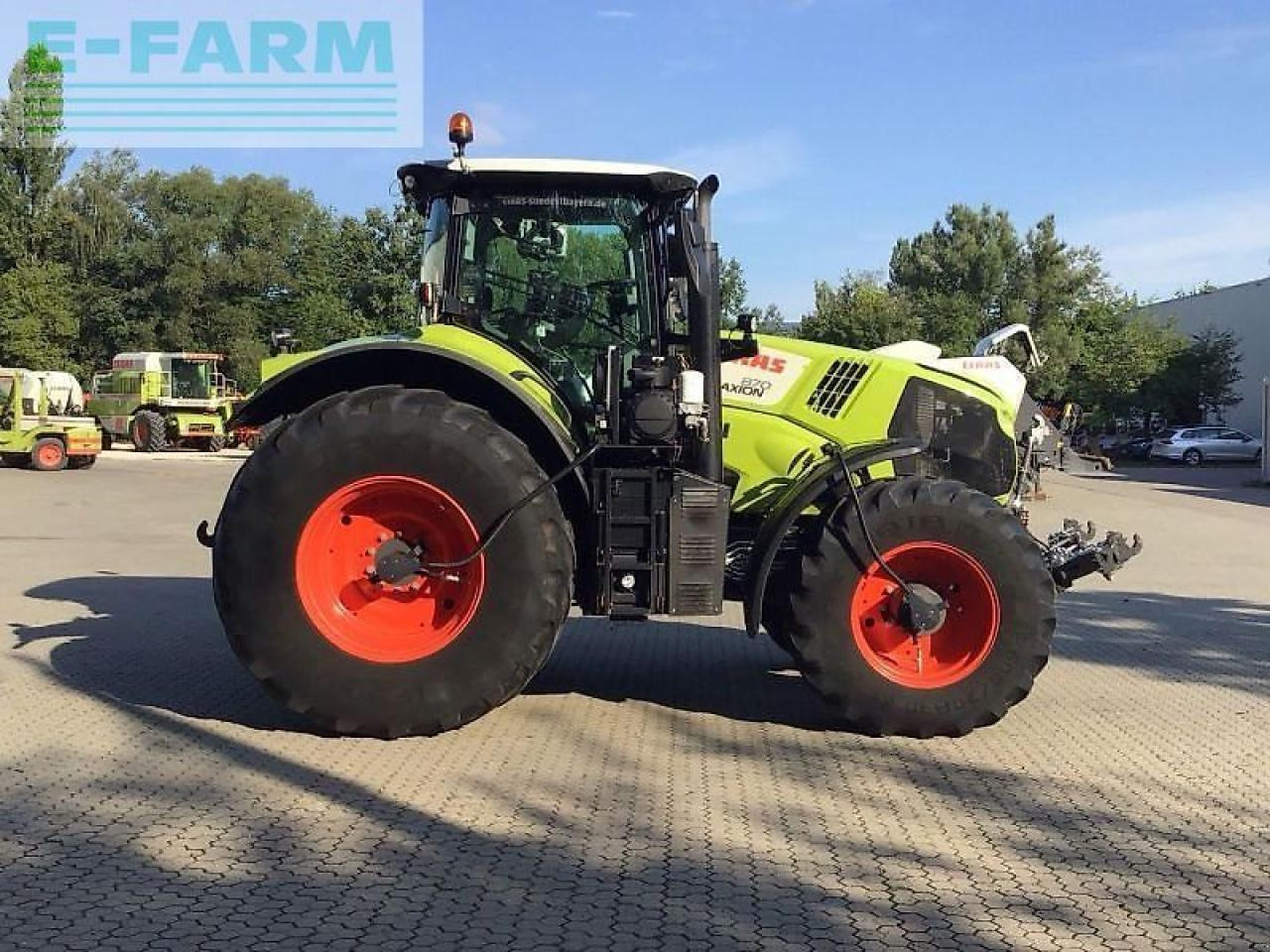 Máy cày CLAAS axion 870 cmatic cebis CMATIC CEBIS: hình 16