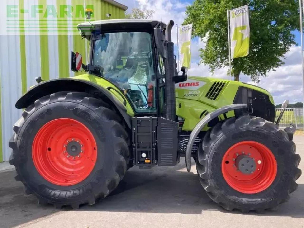 CLAAS axion 870 cmatic cebis CMATIC CEBIS - Máy cày: hình 4 CLAAS axion 870 cmatic cebis CMATIC CEBIS - Máy cày: hình 4