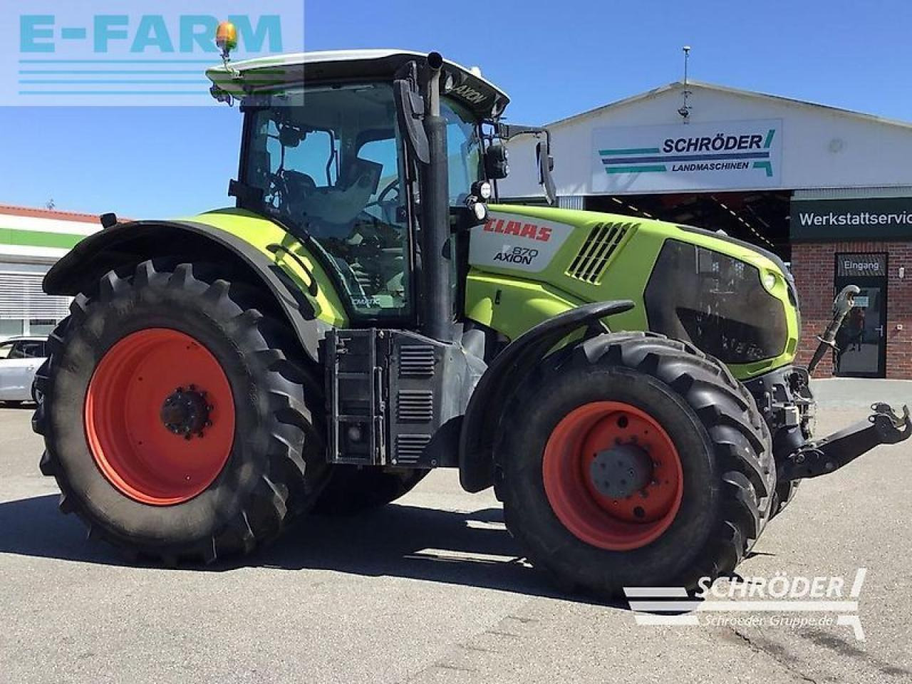 CLAAS axion 870 cmatic rtk CMATIC - Máy cày: hình 2 CLAAS axion 870 cmatic rtk CMATIC - Máy cày: hình 2
