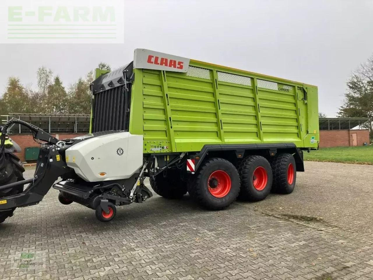Xe kéo tự chất hàng CLAAS cargos 8500 tridem: hình 16