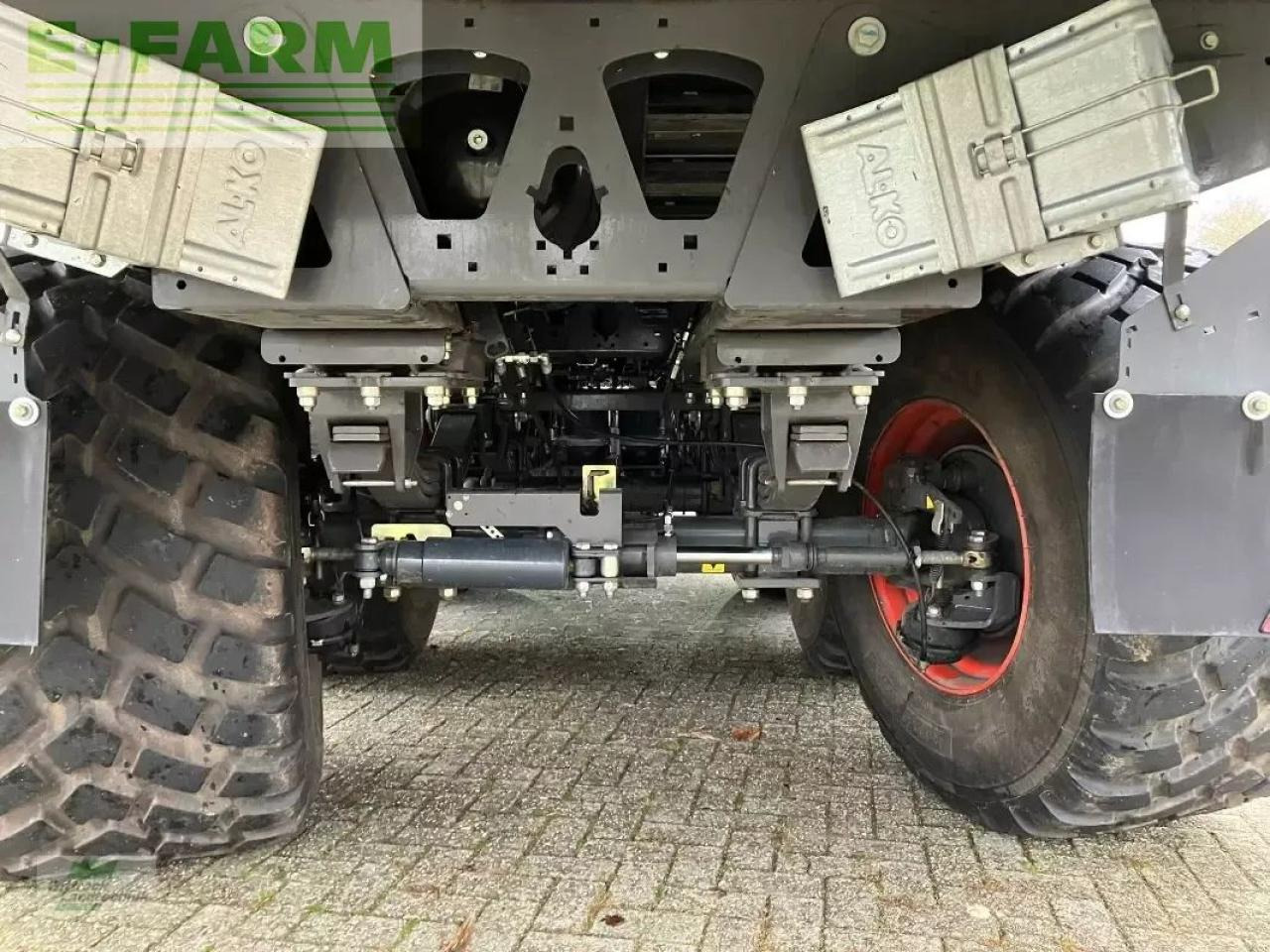 Xe kéo tự chất hàng CLAAS cargos 8500 tridem: hình 9