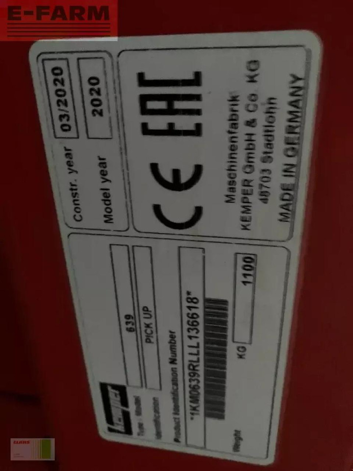 Máy gặt đập thức ăn gia súc CLAAS jaguar 950: hình 15