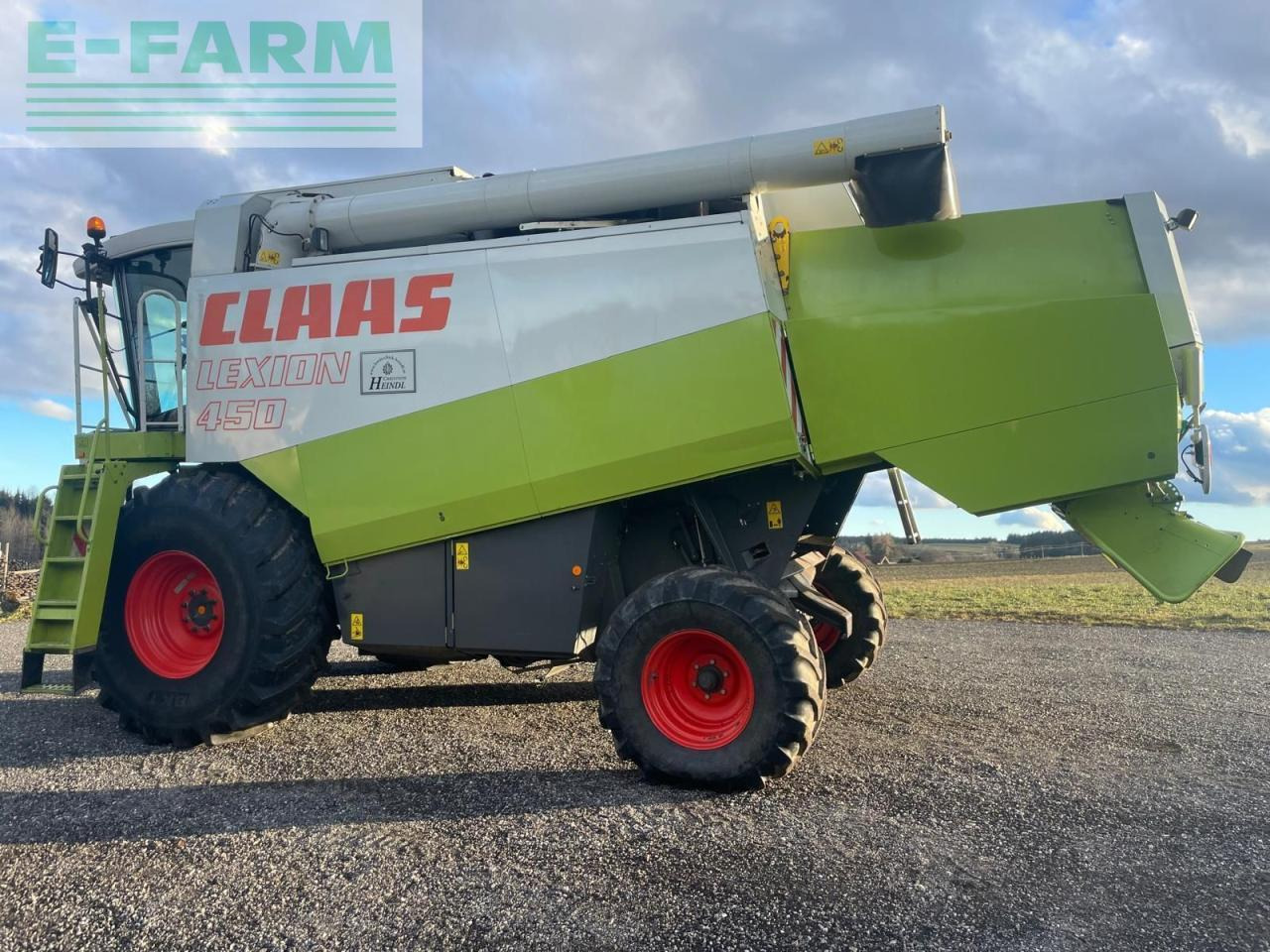 Máy gặt đập CLAAS lexion 450: hình 7