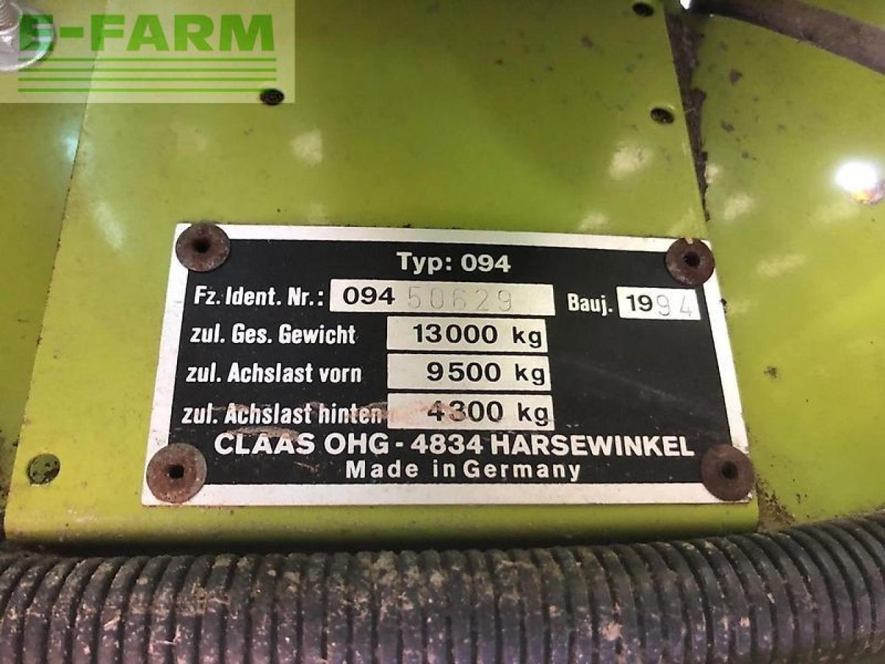 Máy gặt đập CLAAS mega 208: hình 33