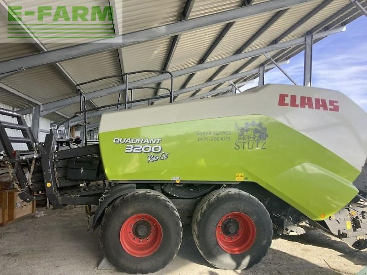 CLAAS quadrant 3200 rc - Máy đóng kiện vuông: hình 2 CLAAS quadrant 3200 rc - Máy đóng kiện vuông: hình 2