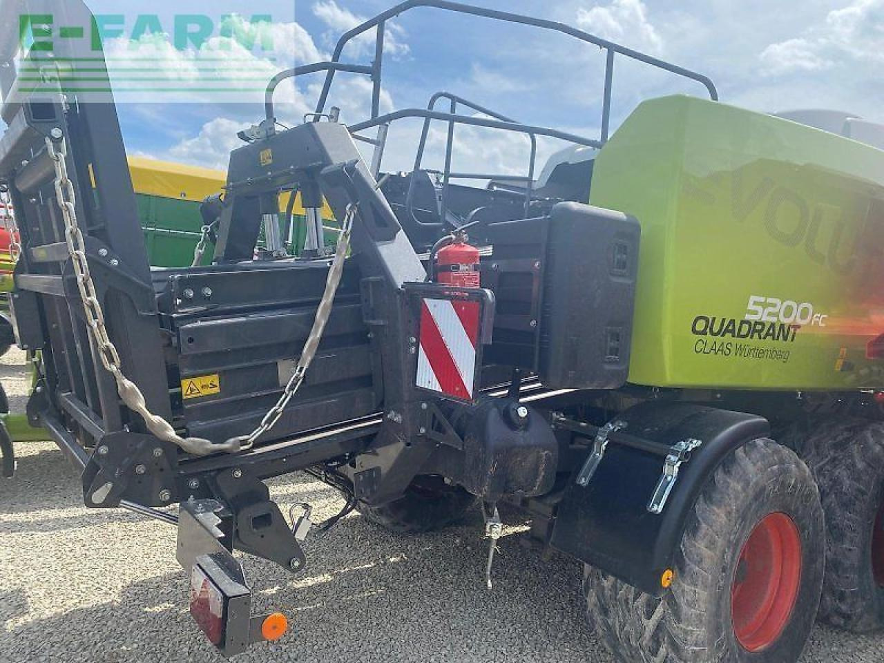 Máy đóng kiện vuông CLAAS quadrant 5200 fc: hình 20