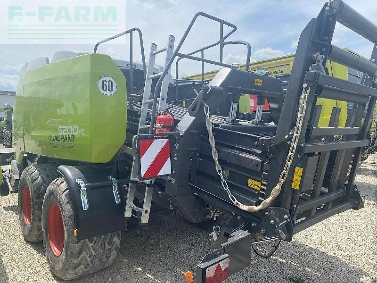 Máy đóng kiện vuông CLAAS quadrant 5200 fc: hình 18