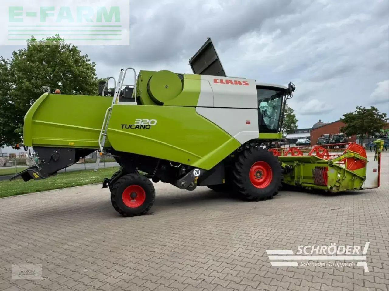 CLAAS tucano 320 - Máy gặt đập: hình 4 CLAAS tucano 320 - Máy gặt đập: hình 4
