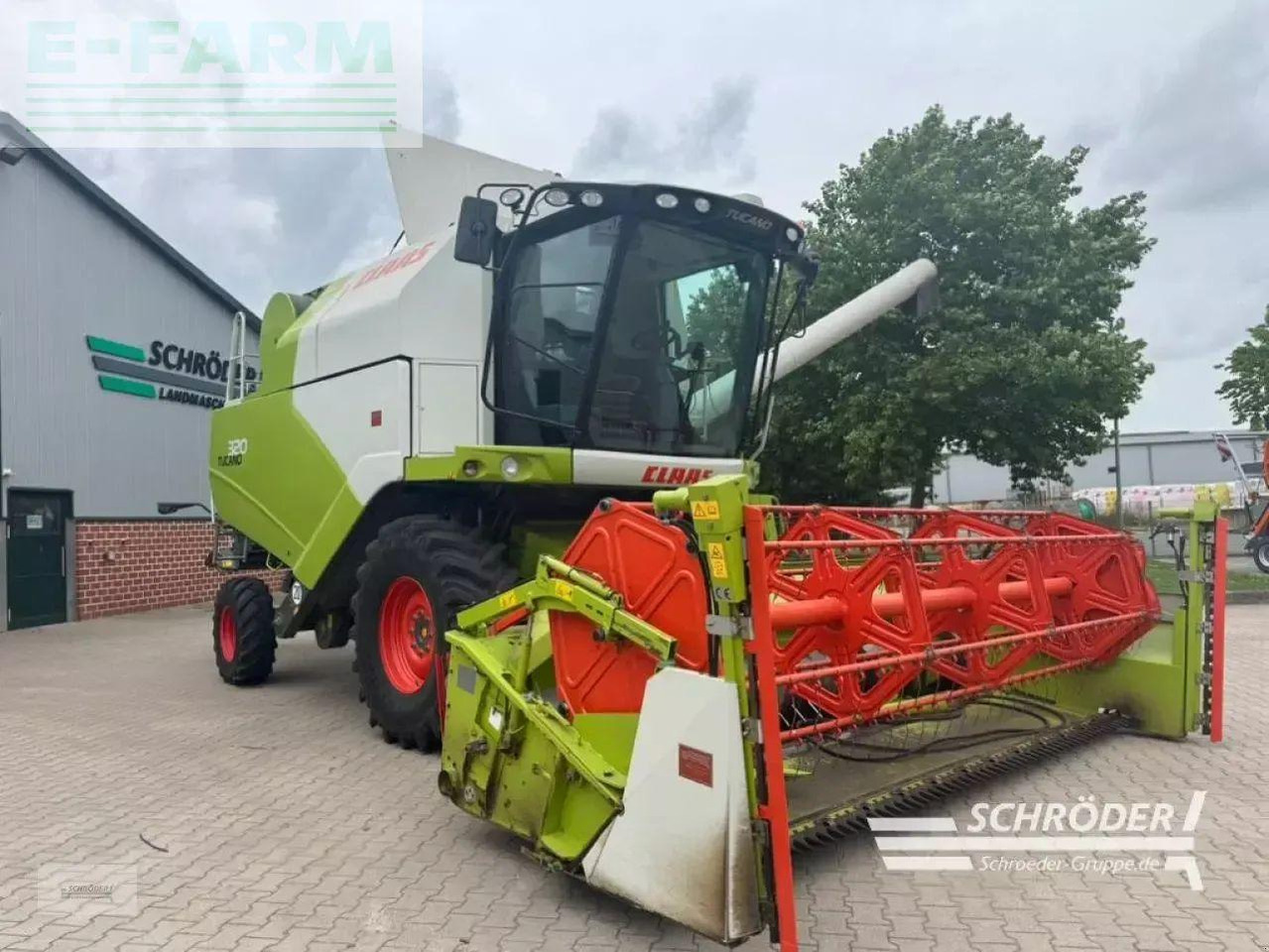 CLAAS tucano 320 - Máy gặt đập: hình 2 CLAAS tucano 320 - Máy gặt đập: hình 2
