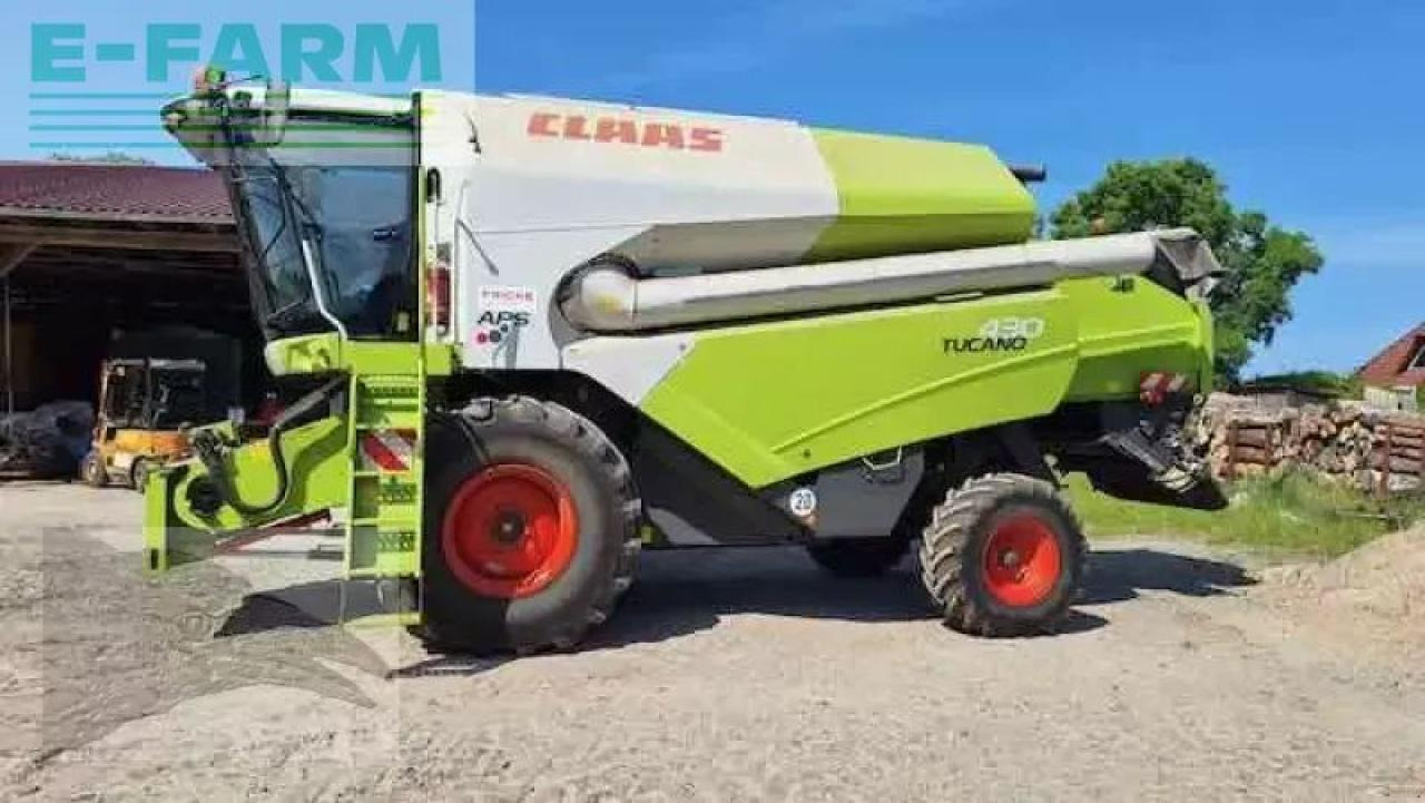 CLAAS tucano 430 - Máy gặt đập: hình 1 CLAAS tucano 430 - Máy gặt đập: hình 1