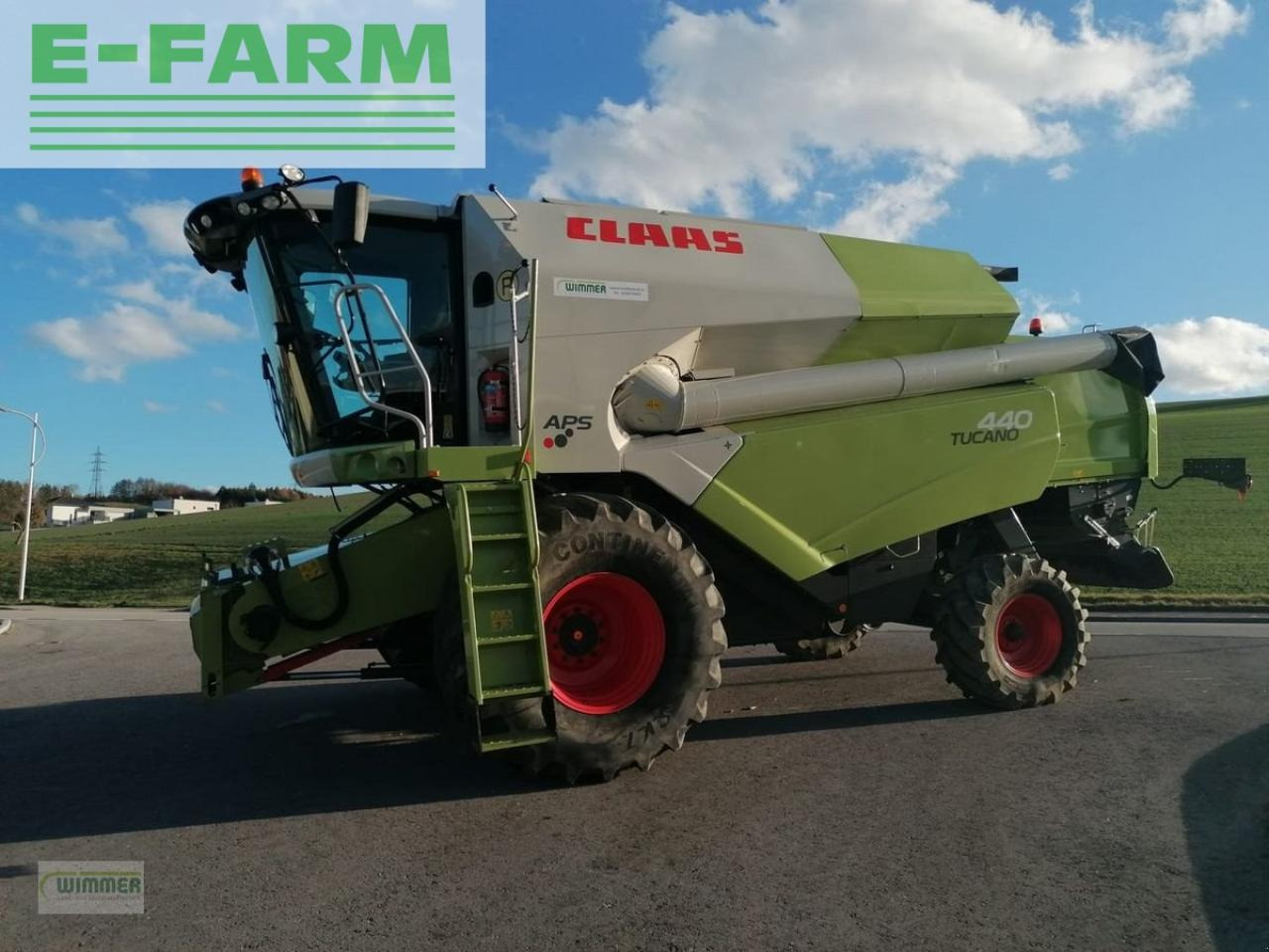CLAAS tucano 440 - Máy gặt đập: hình 1 CLAAS tucano 440 - Máy gặt đập: hình 1