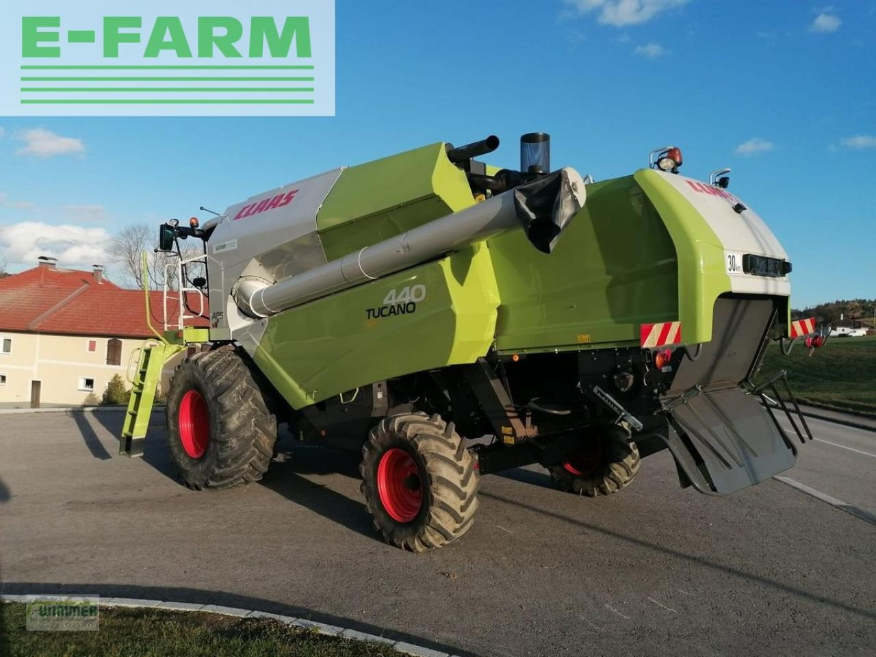 CLAAS tucano 440 - Máy gặt đập: hình 4 CLAAS tucano 440 - Máy gặt đập: hình 4