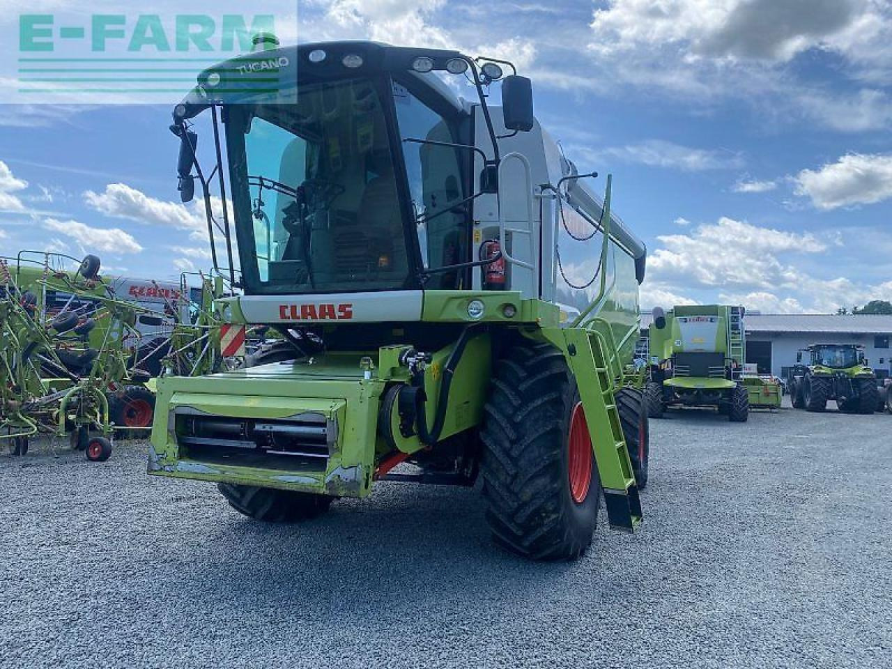 CLAAS tucano 570 - Máy gặt đập: hình 4 CLAAS tucano 570 - Máy gặt đập: hình 4