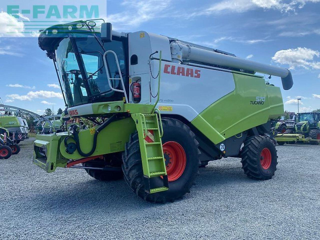 CLAAS tucano 570 - Máy gặt đập: hình 5 CLAAS tucano 570 - Máy gặt đập: hình 5