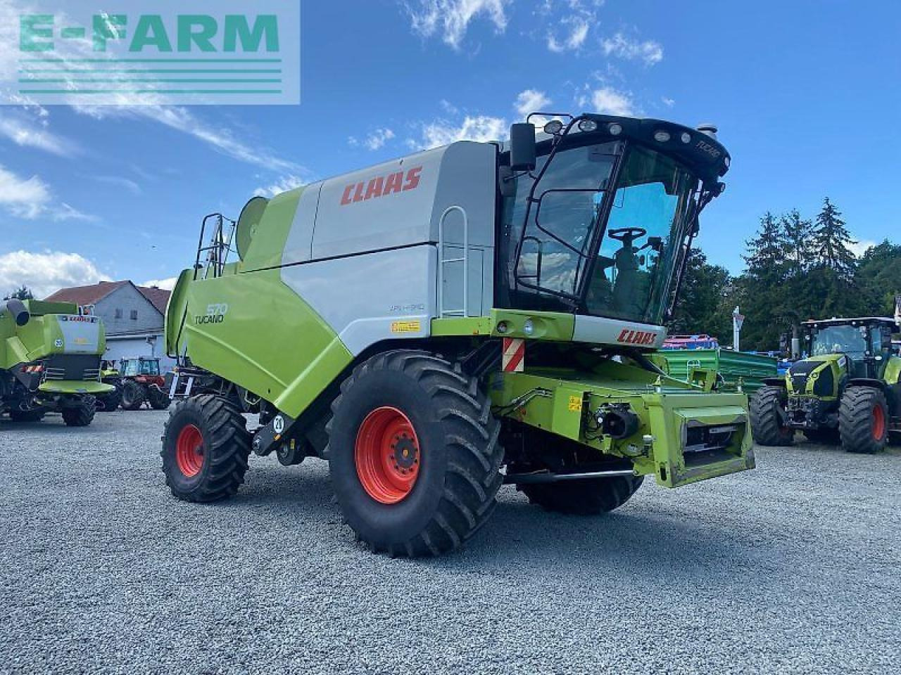 CLAAS tucano 570 - Máy gặt đập: hình 1 CLAAS tucano 570 - Máy gặt đập: hình 1