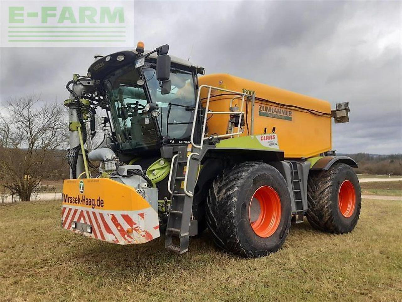 CLAAS xerion 4000 saddle trac SADDLE TRAC - Máy phun xịt tự hành: hình 2 CLAAS xerion 4000 saddle trac SADDLE TRAC - Máy phun xịt tự hành: hình 2