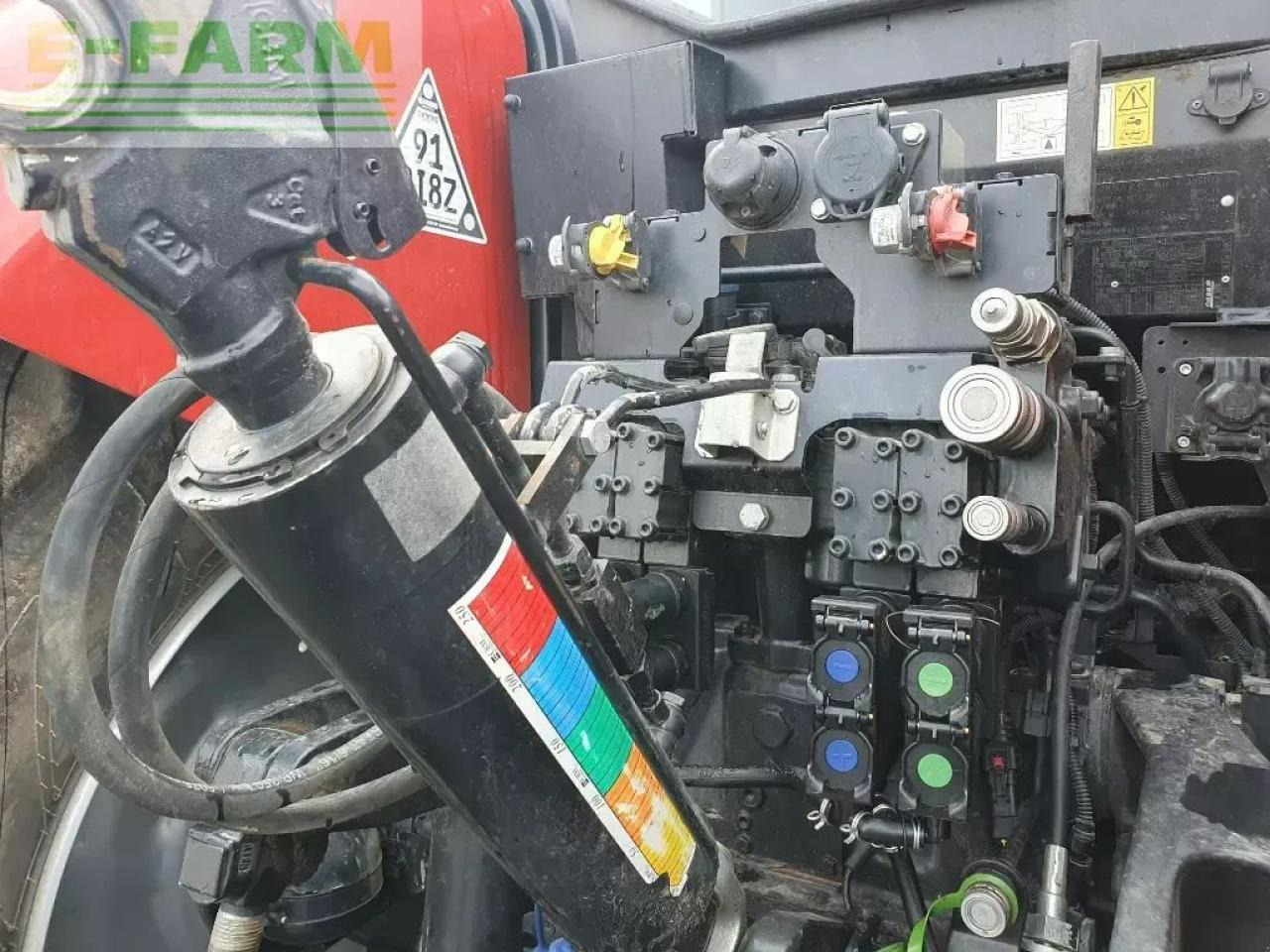 Máy cày Case-IH puma 185 cvx drive CVX: hình 10